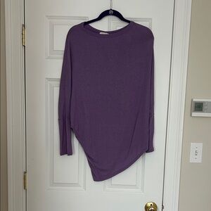 Purple Long Sleeve Top